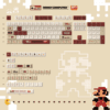 Maorbeng Famicom Themed Keycaps