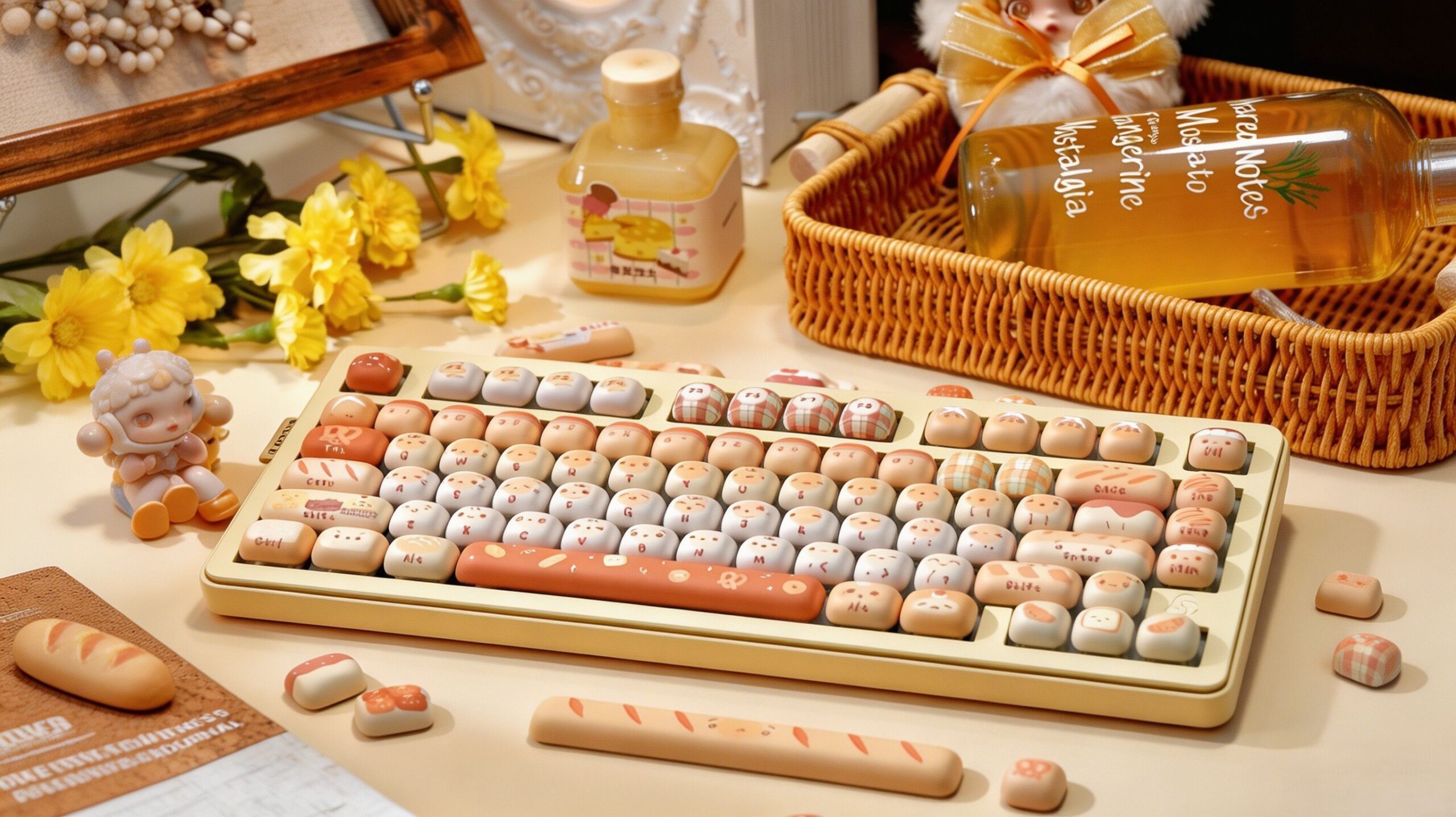 Maorbeng MOG Steamed Bun Keycaps