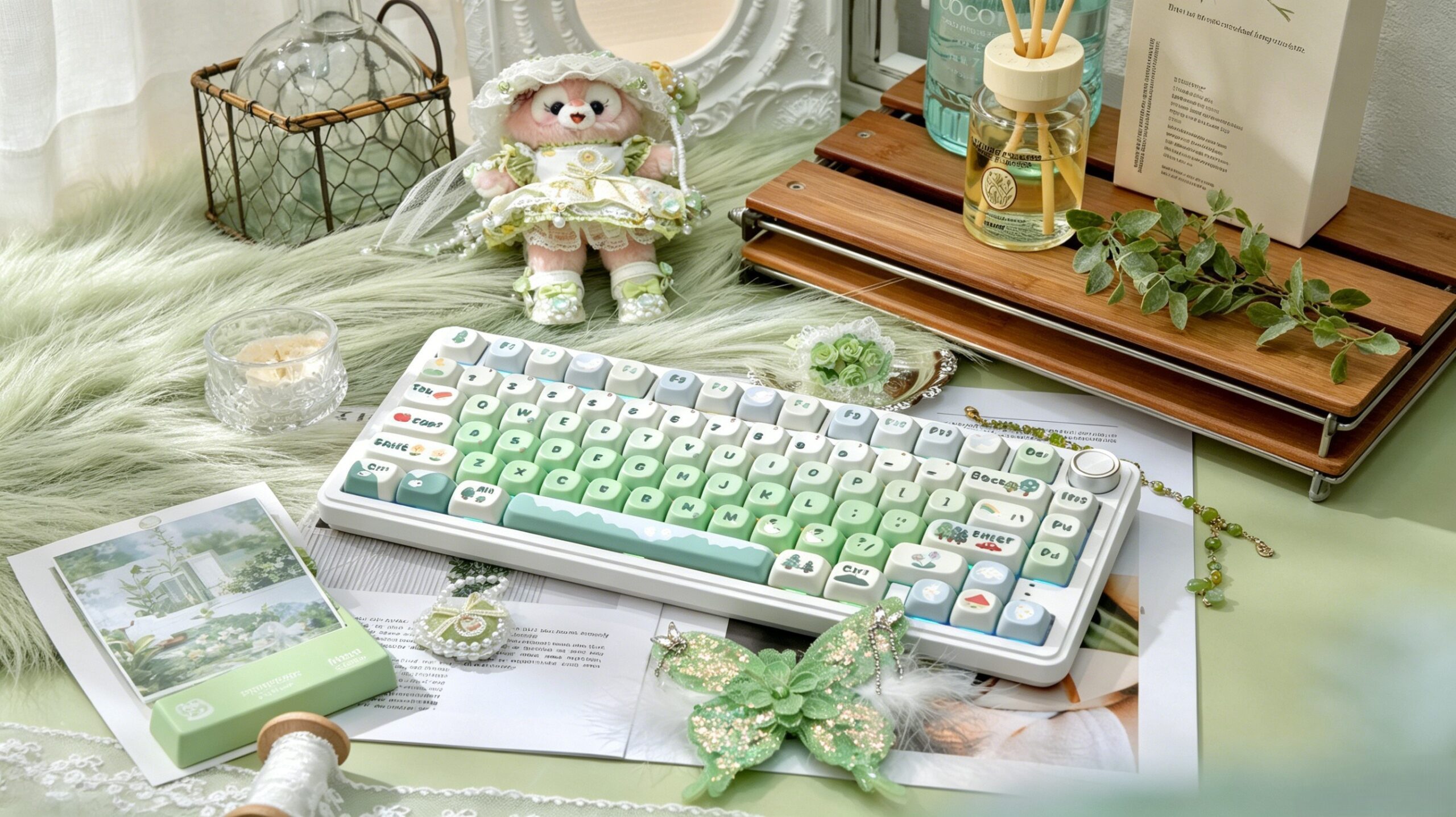 Maorbeng Forest Bird MOA Keycaps