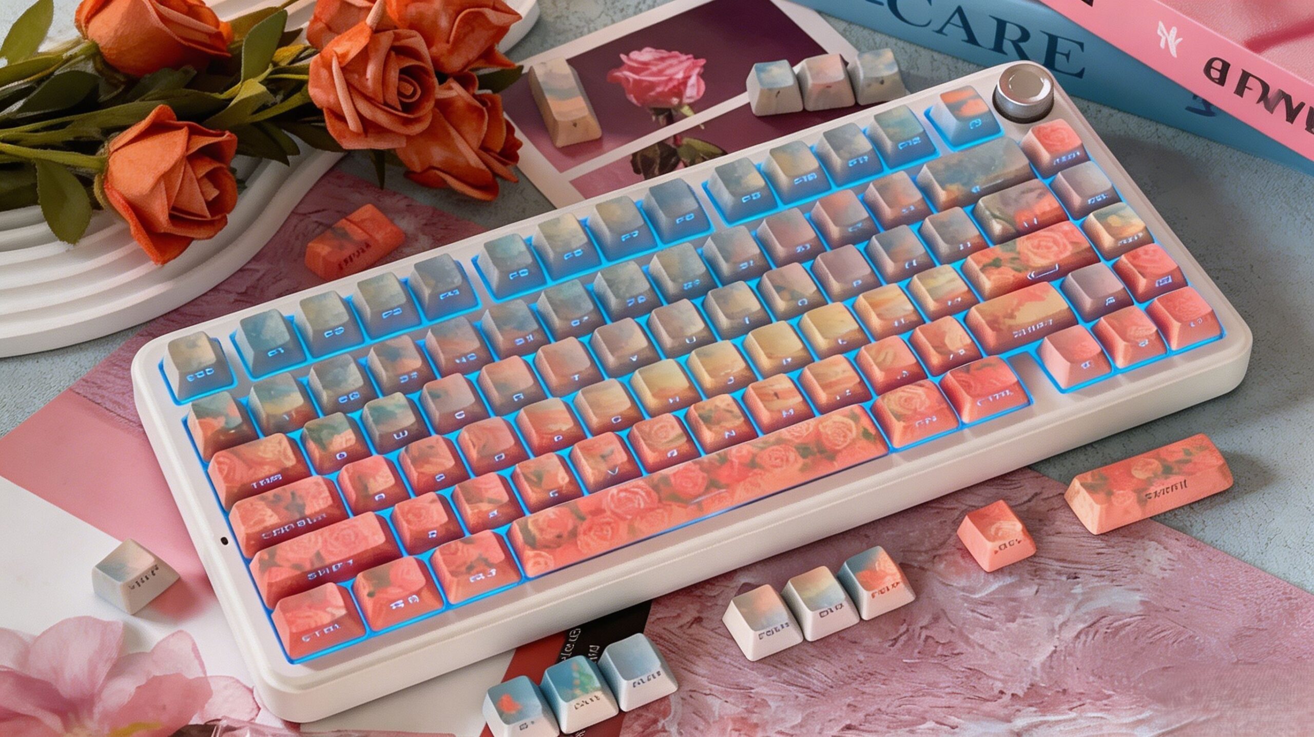 Maorbeng Rose Coast Keycaps
