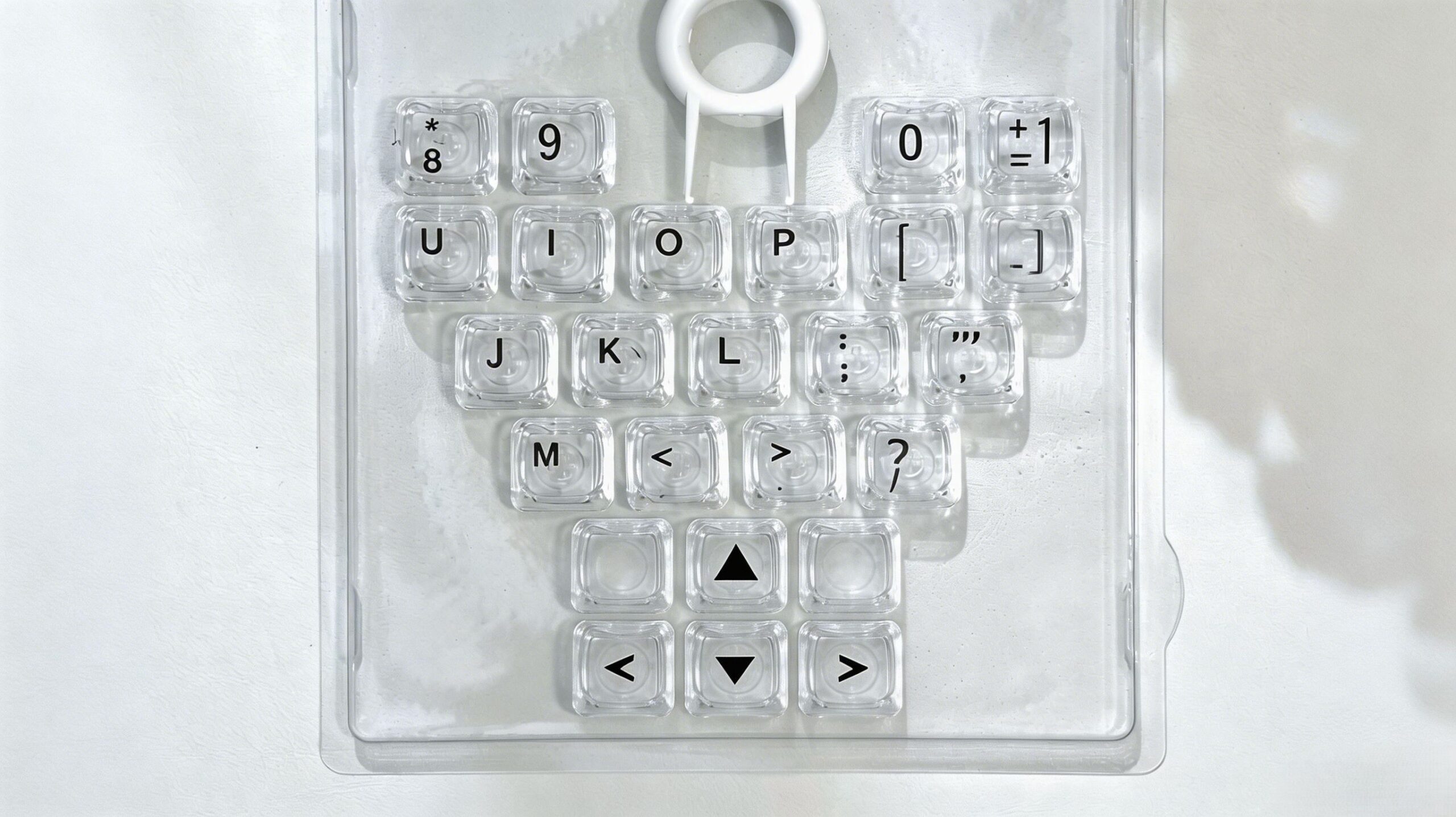 Maorbeng MAO Heart Series Translucent Keycaps