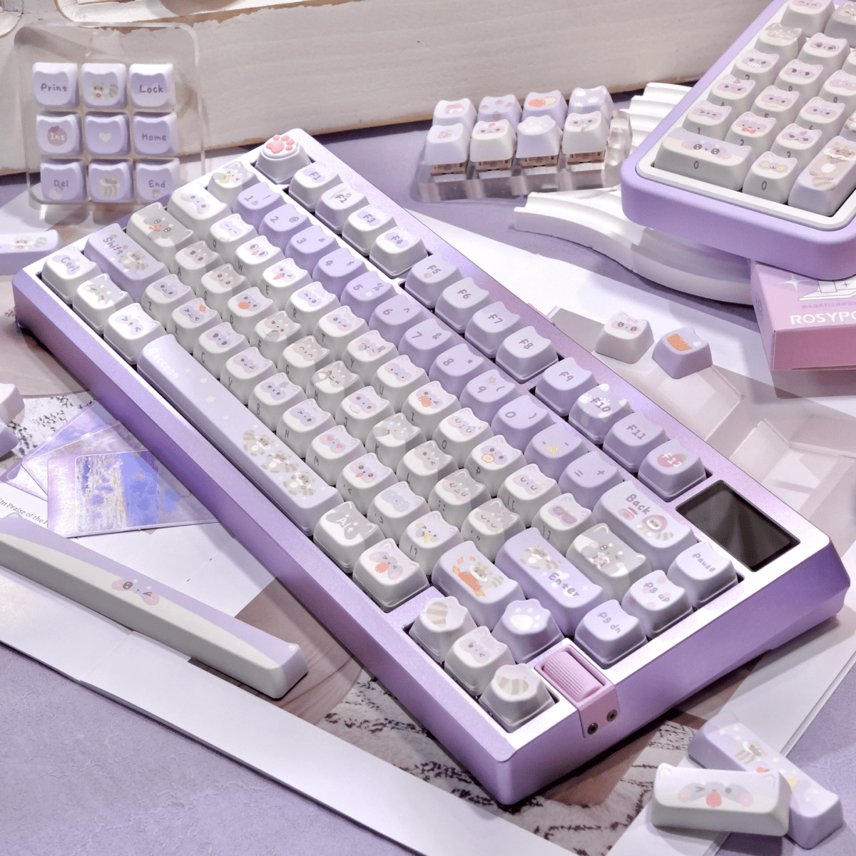 Maorbeng Raccoon Squad Keycaps