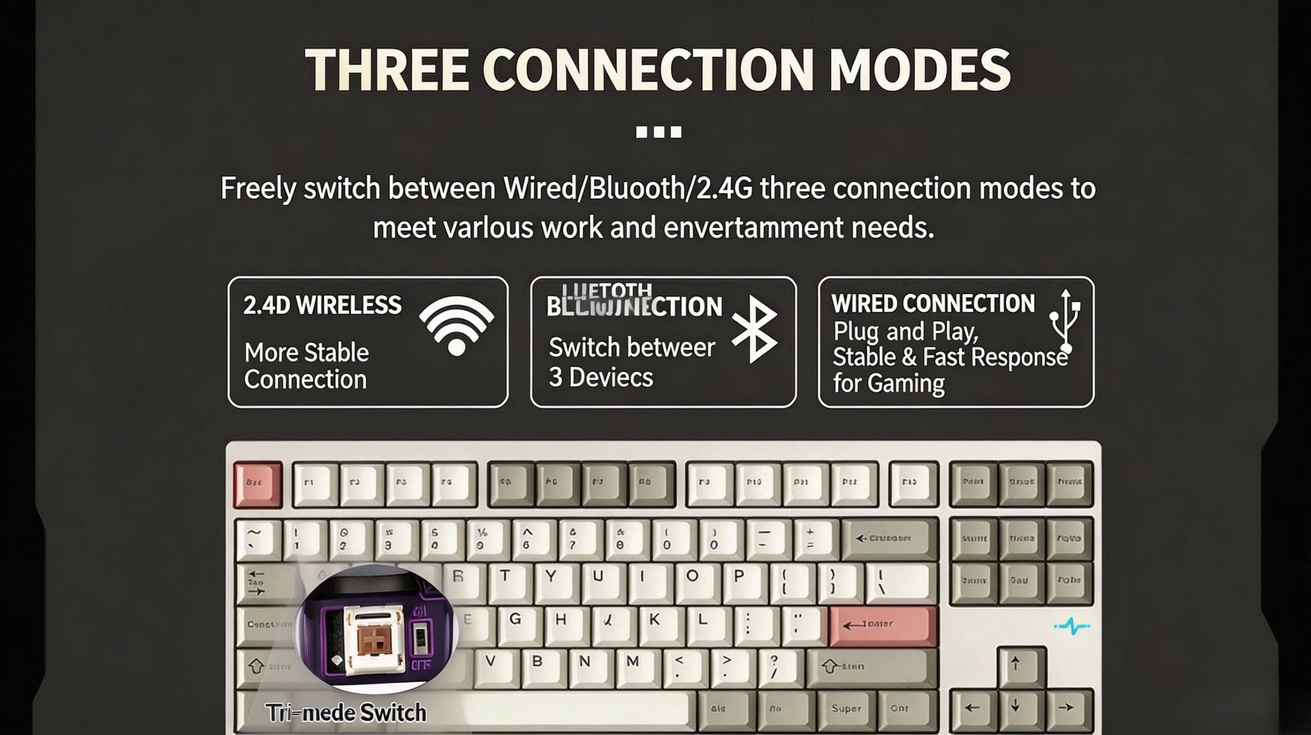 WOBKEY Crush 80 Reboot Pro Mechanical Keyboard
