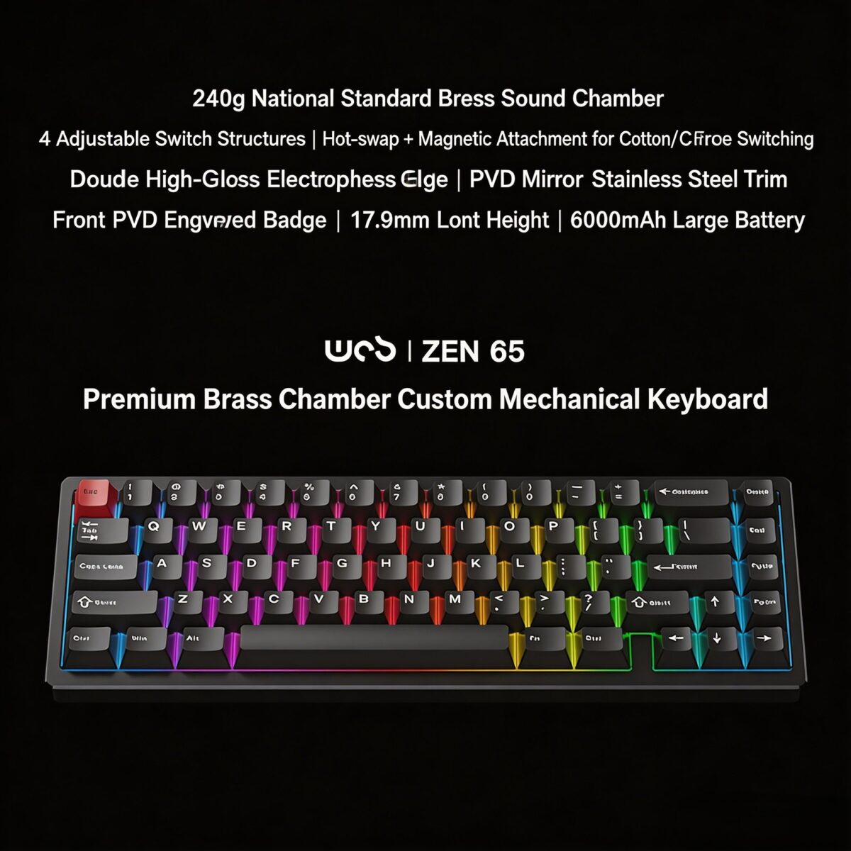WOBKEY Zen 65 Mechanical Keyboard