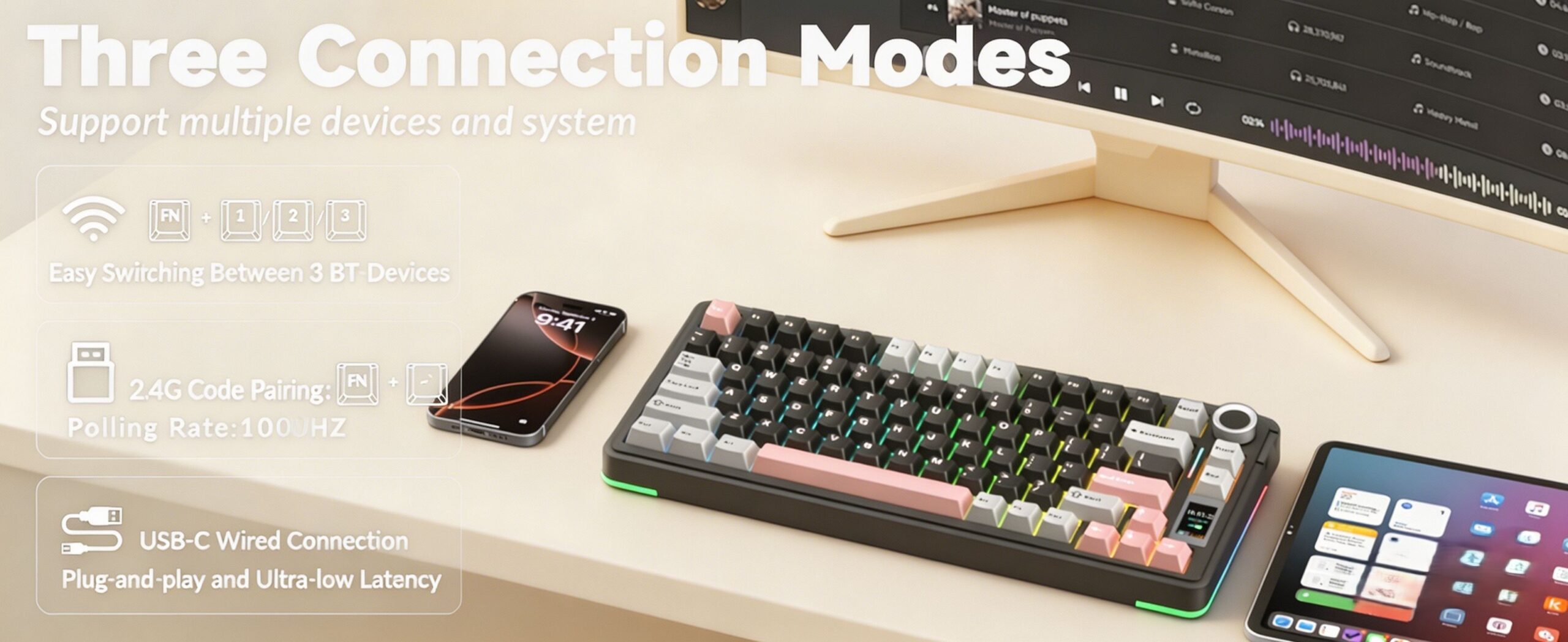 ALUA S75Pro Mechanical Keyboard