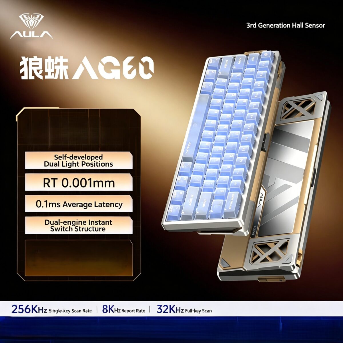 AULA AG60 Hall Effect Keyboard