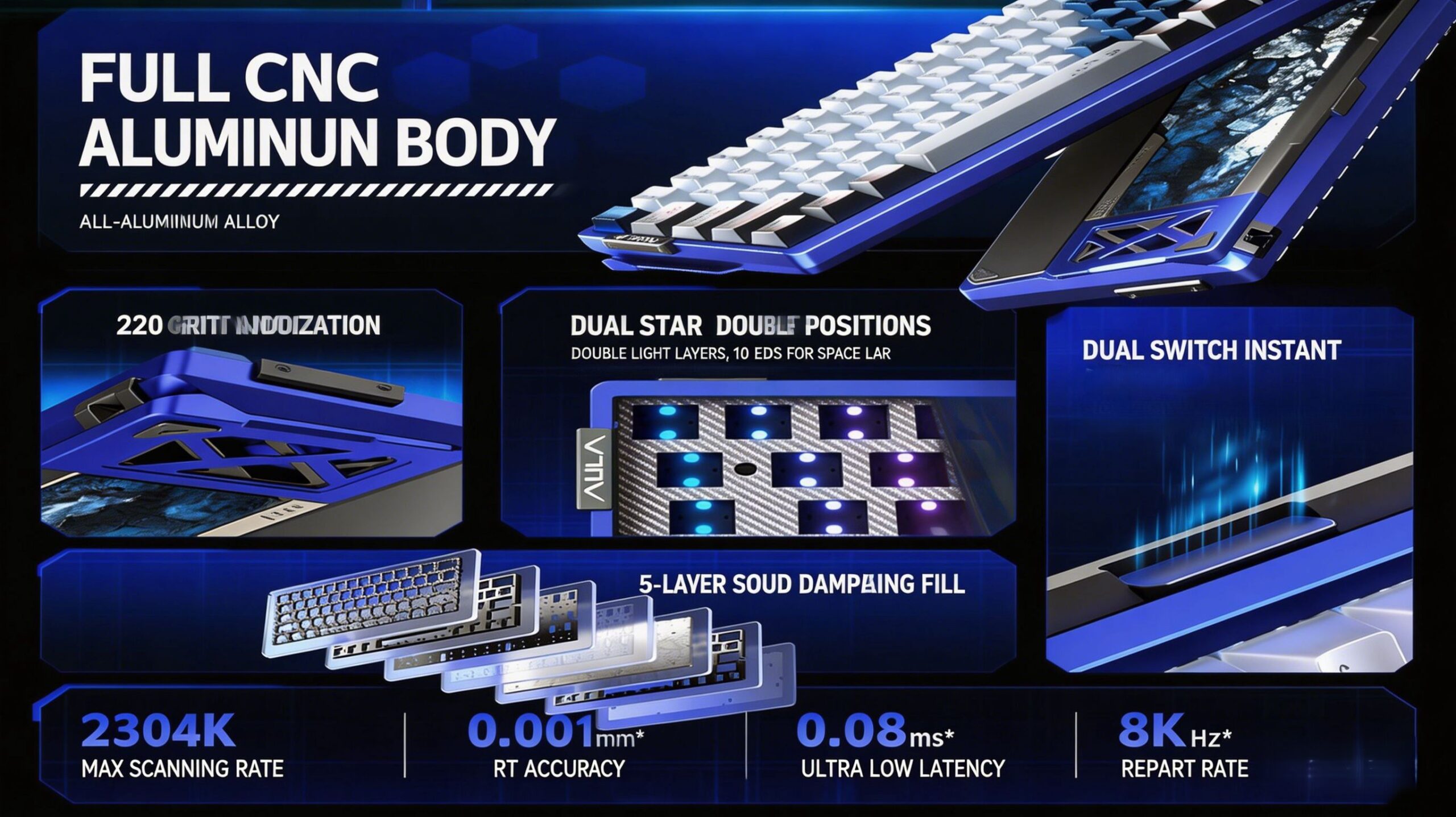 AULA AG60 Hall Effect Keyboard