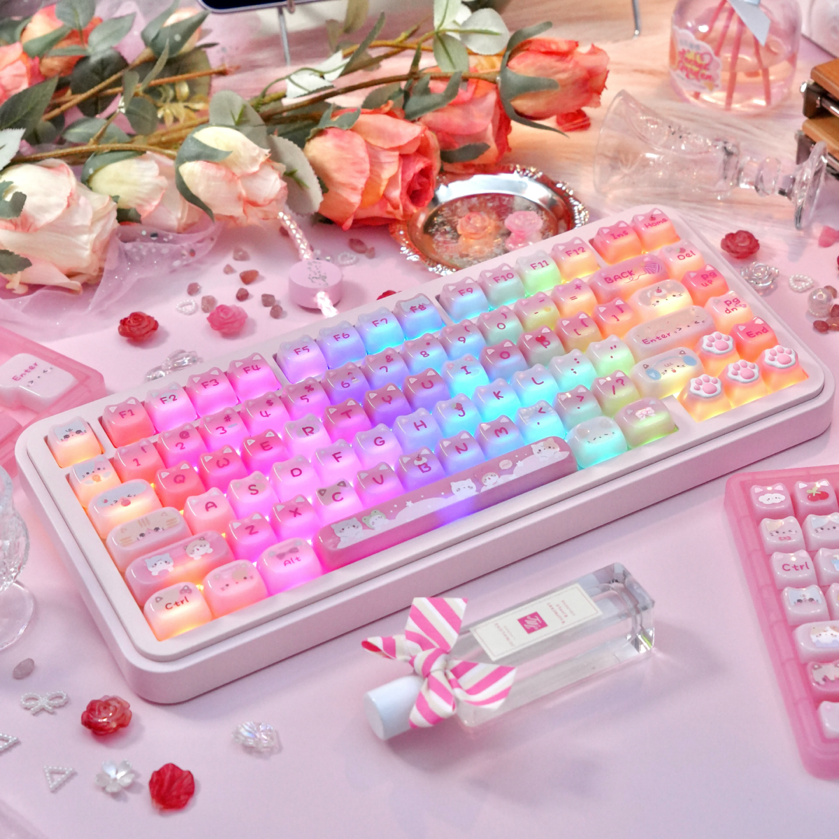 Maorbeng MAO Pudding Translucent Keycaps