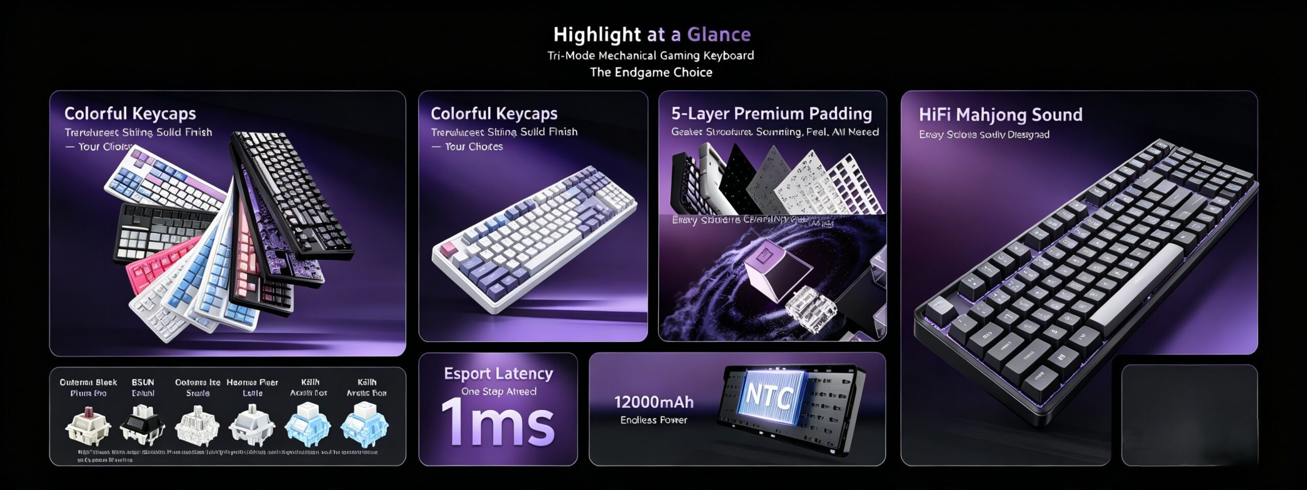 ATK A87 Mechanical Keyboard