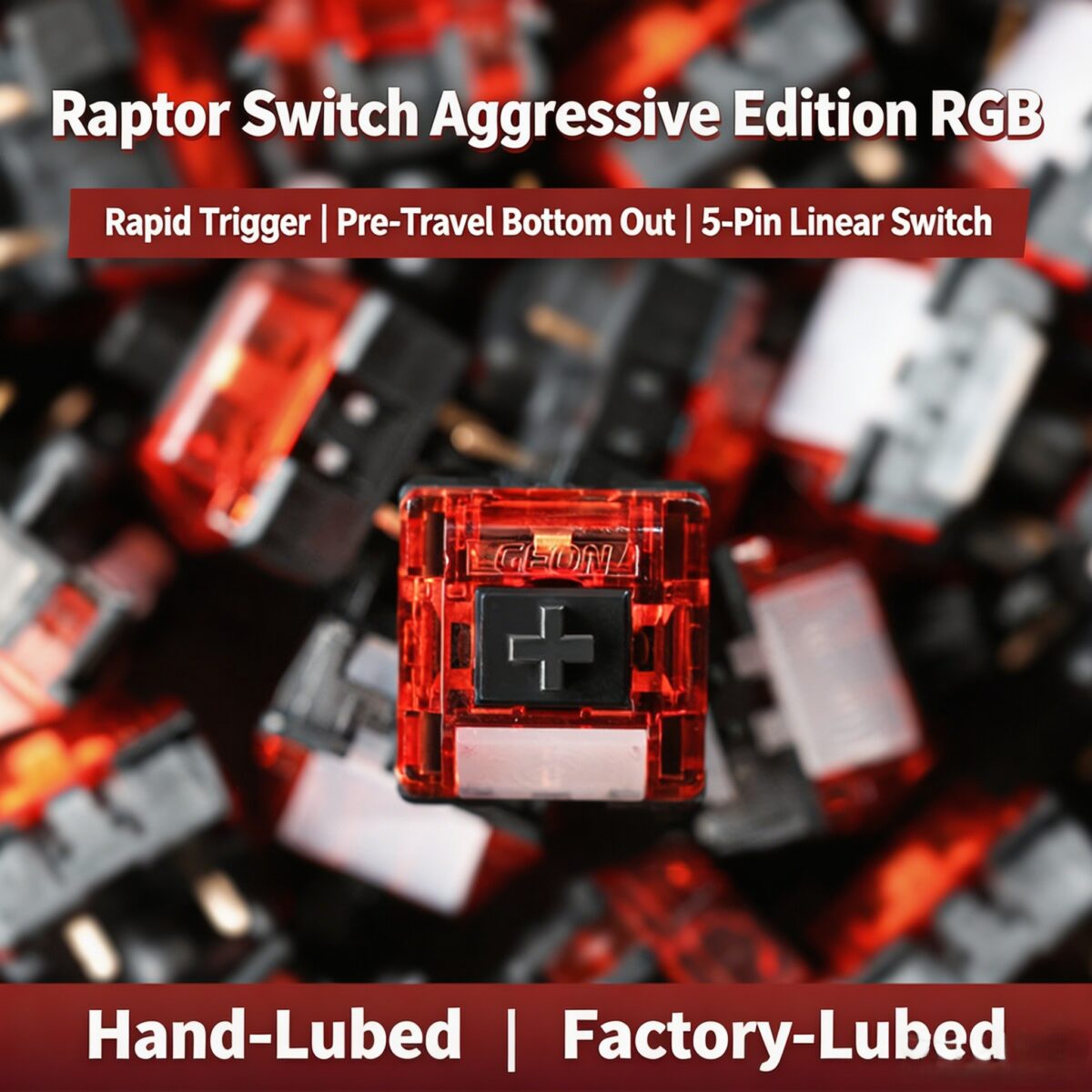 Raptor MX Extreme RGB Mechanical Keyboard Switches