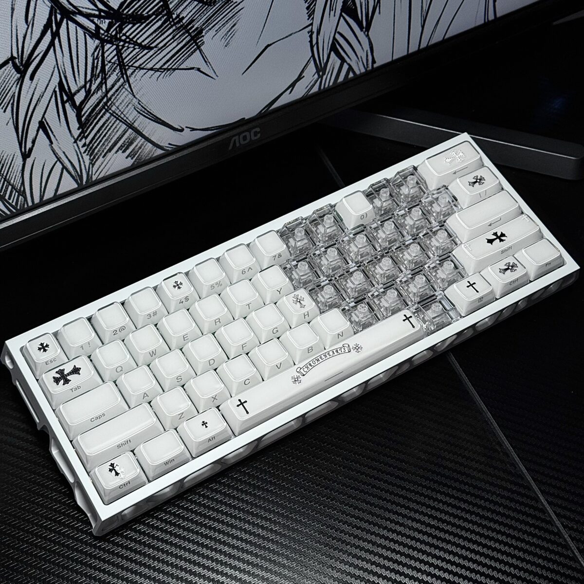Wooting 60HE V2 Full Mod Custom Keyboard