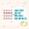 Maorbeng Cute Transparent Keycaps
