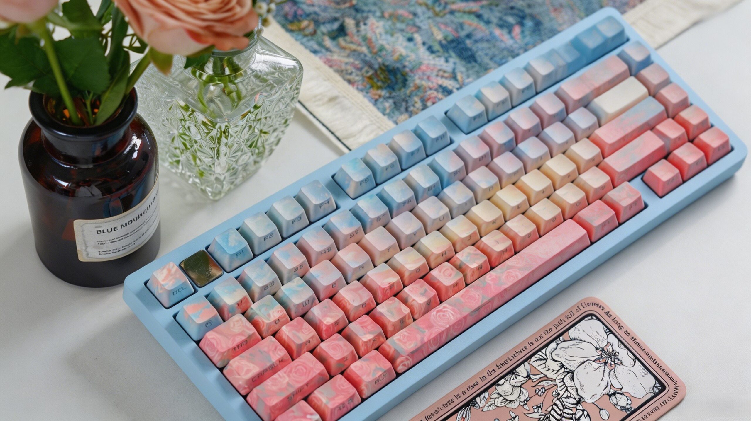 Maorbeng Rose Coast Keycaps