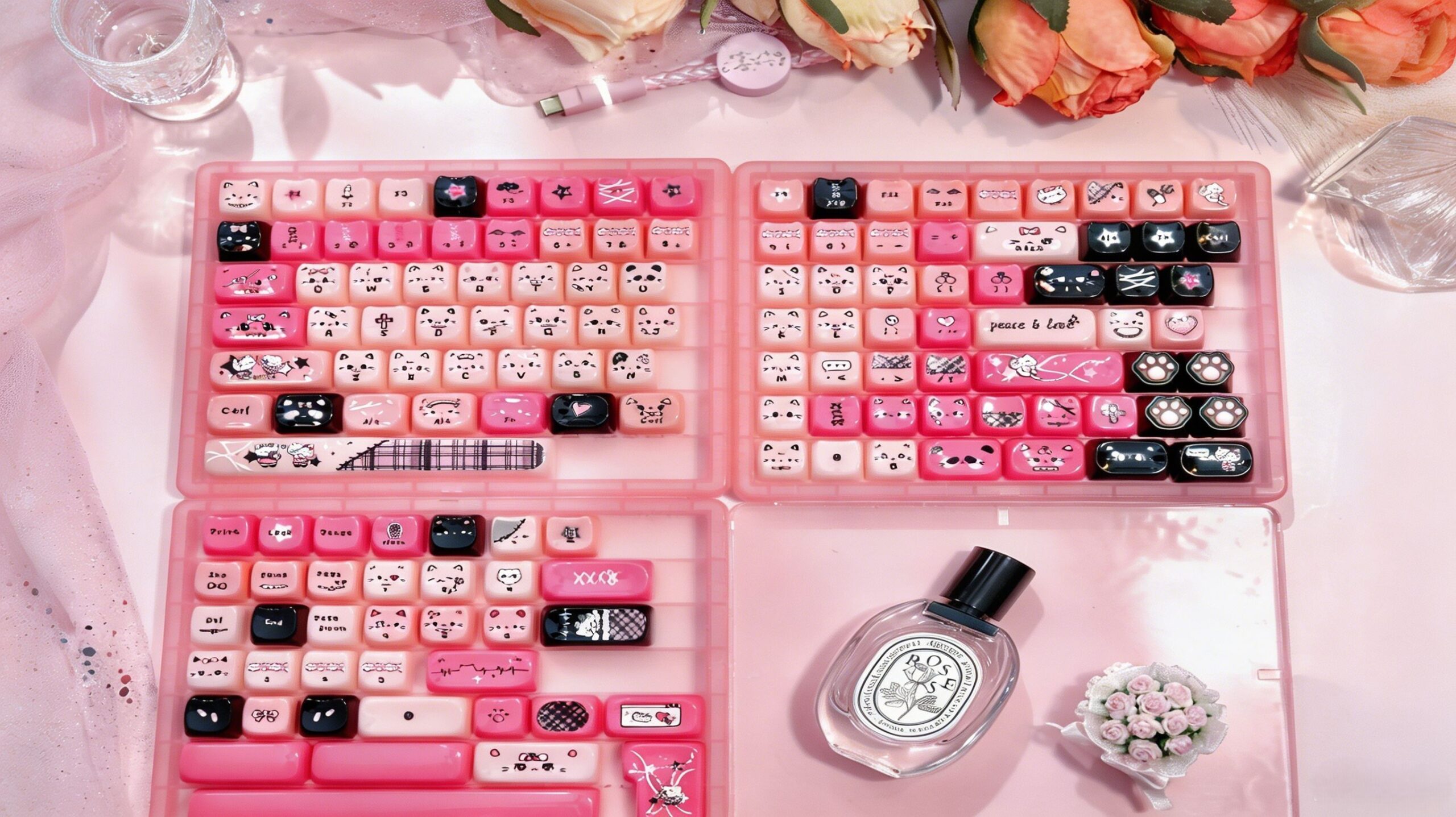 Maorbeng MAO Pudding Translucent Keycaps
