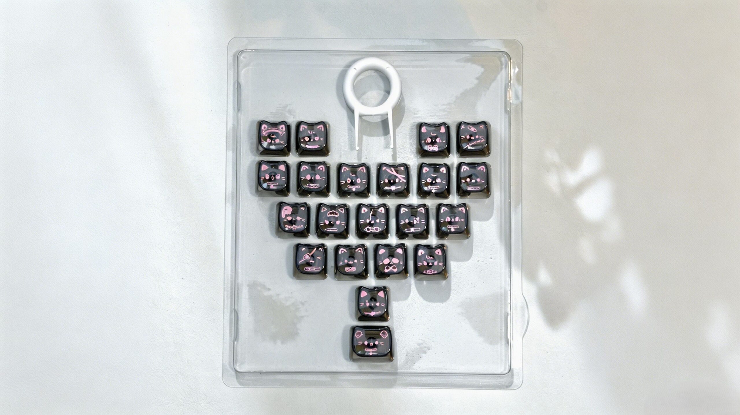 Maorbeng MAO Heart Series Translucent Keycaps