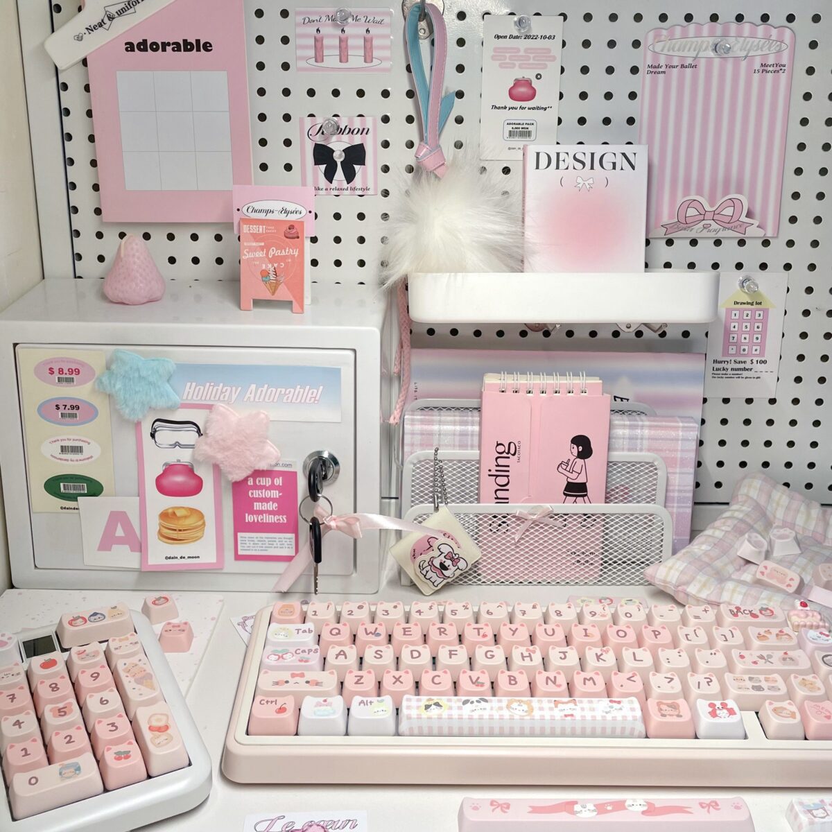 Maorbeng Mew Mew Hood Keycaps