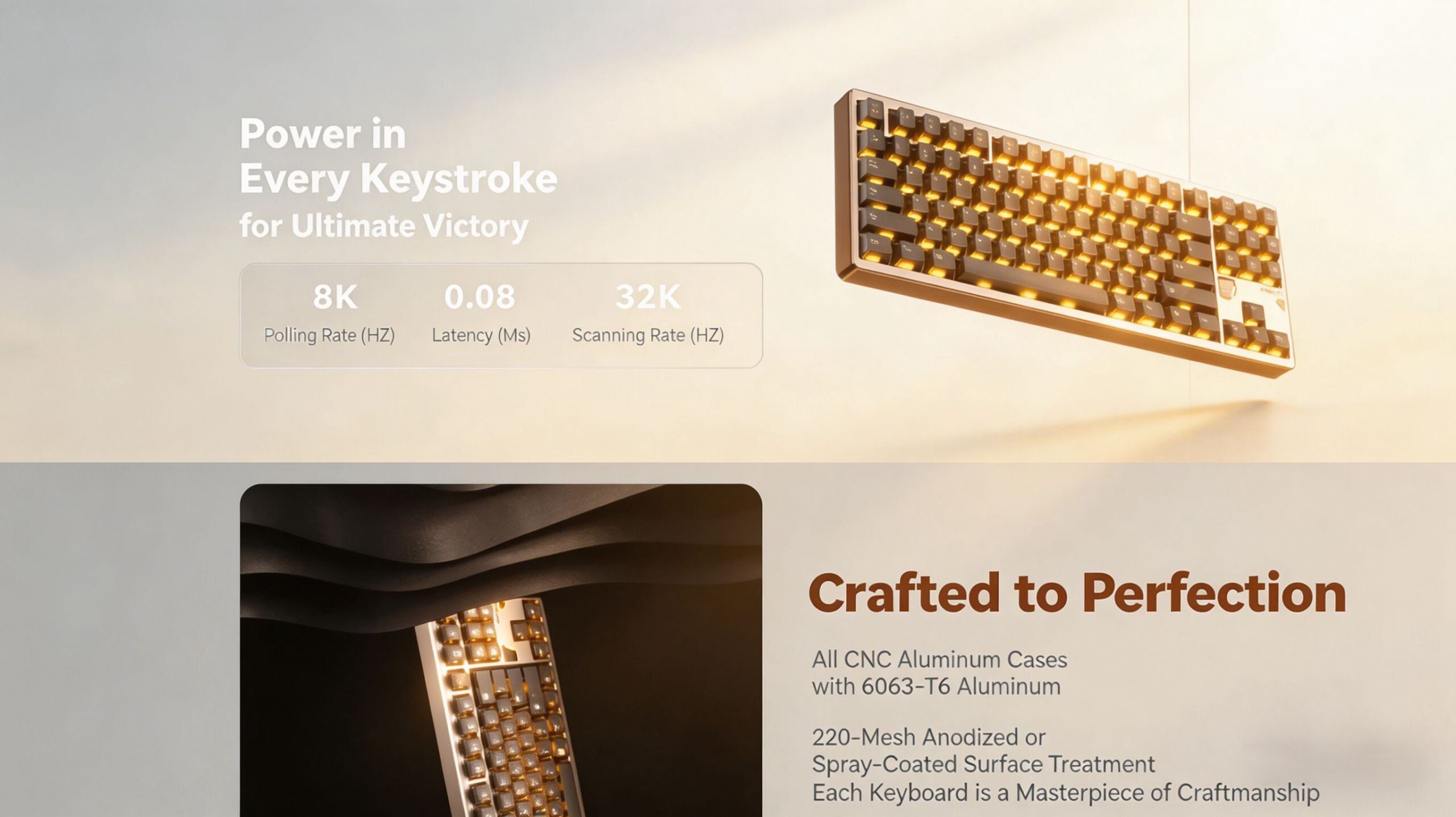 ATK x QK Hex80 Hall Effect Keyboard