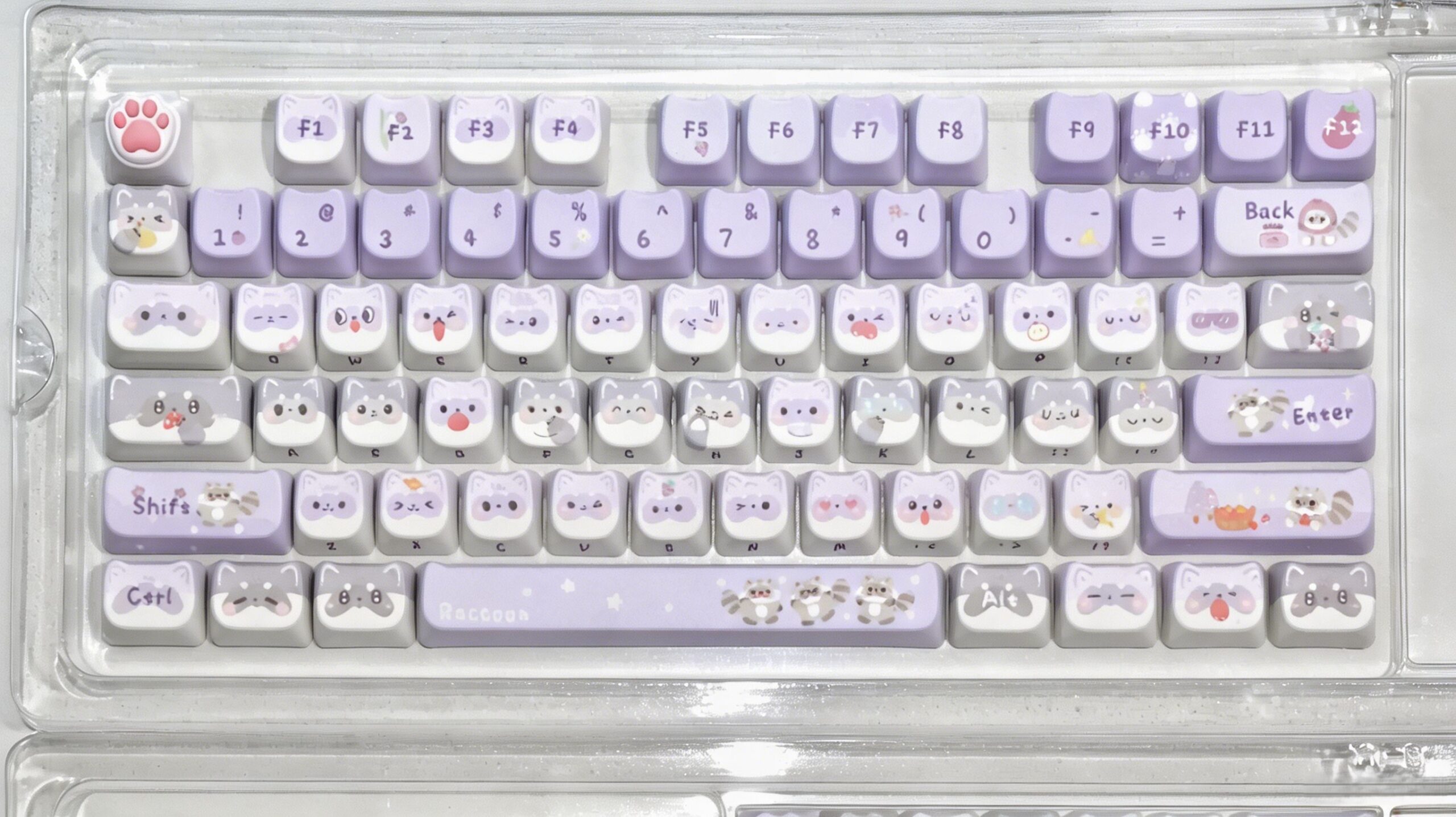 Maorbeng Raccoon Squad Keycaps