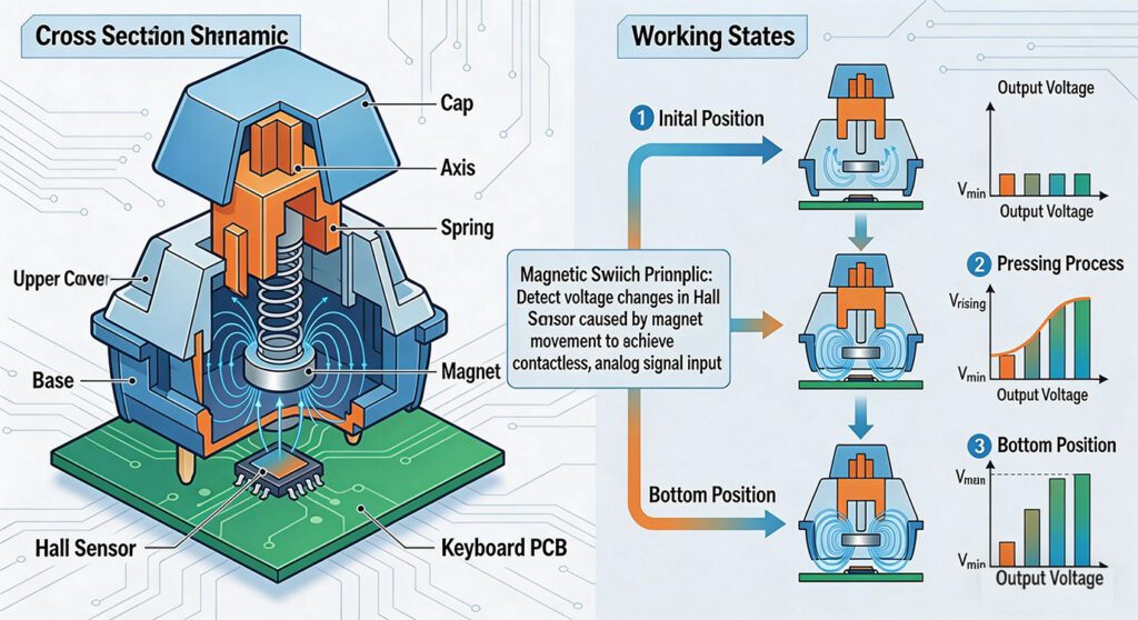 are 8k pcbs only for hall effect switches