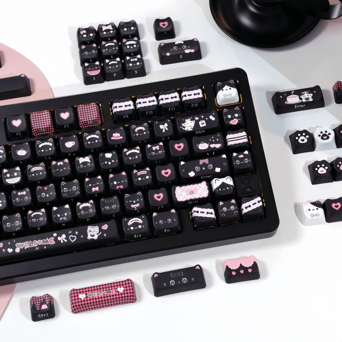 Maorbeng Maid Cat MAO Keycaps