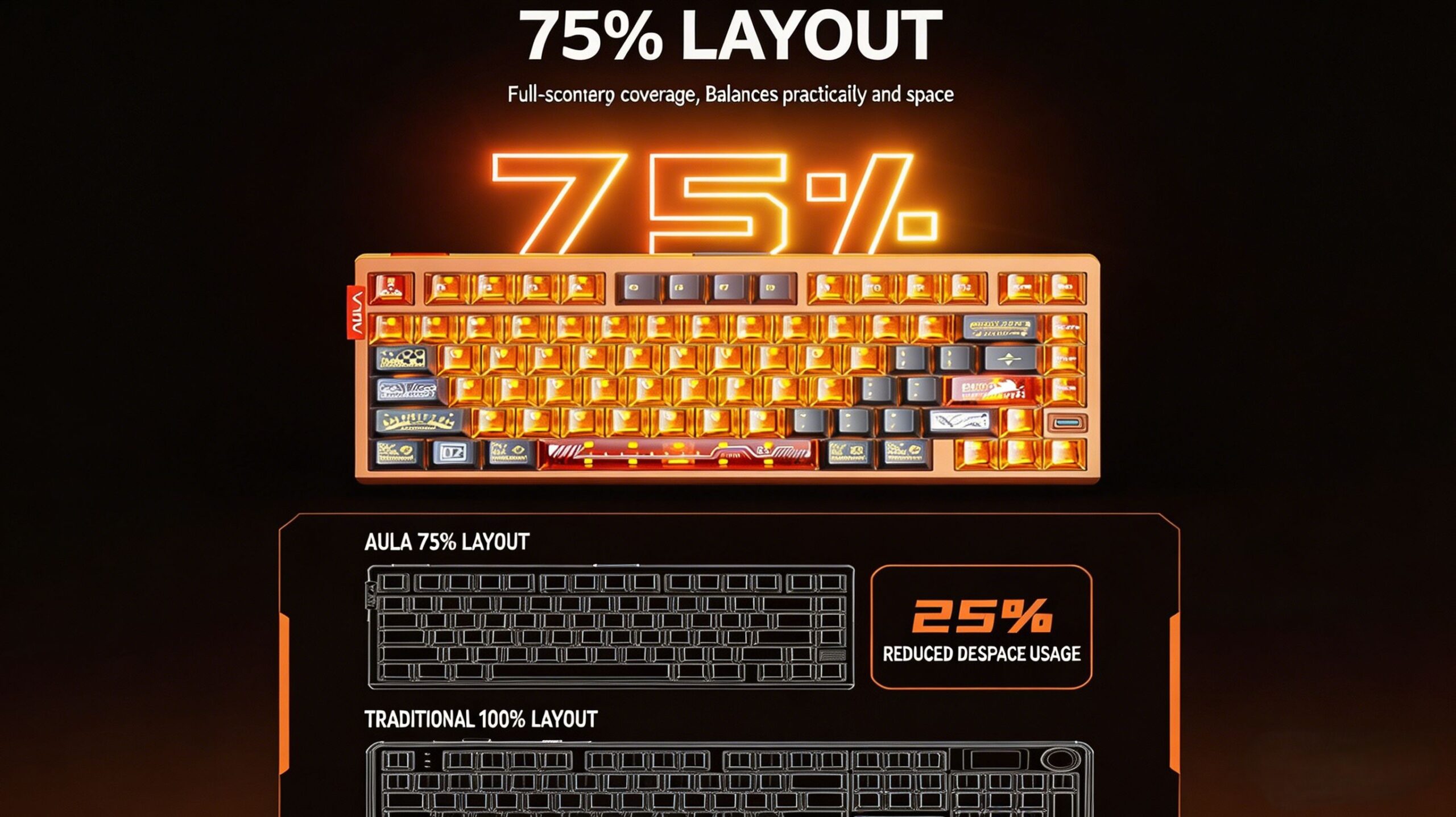 AULA AG75 Hall Effect Keyboard