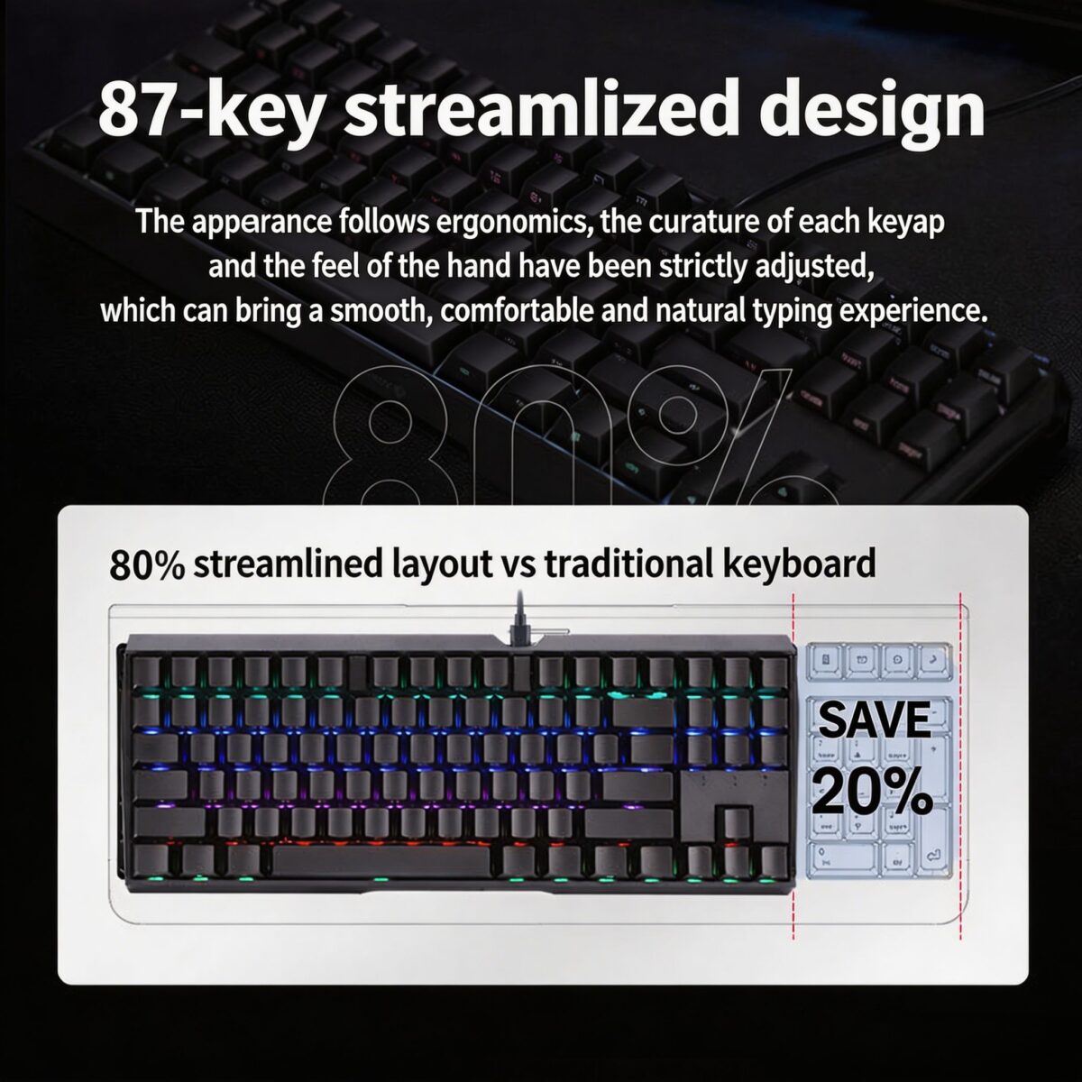 CHERRY MX 3.0S Wireless Mechanical Keyboard