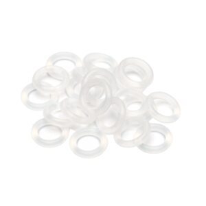 120 transparent washers
