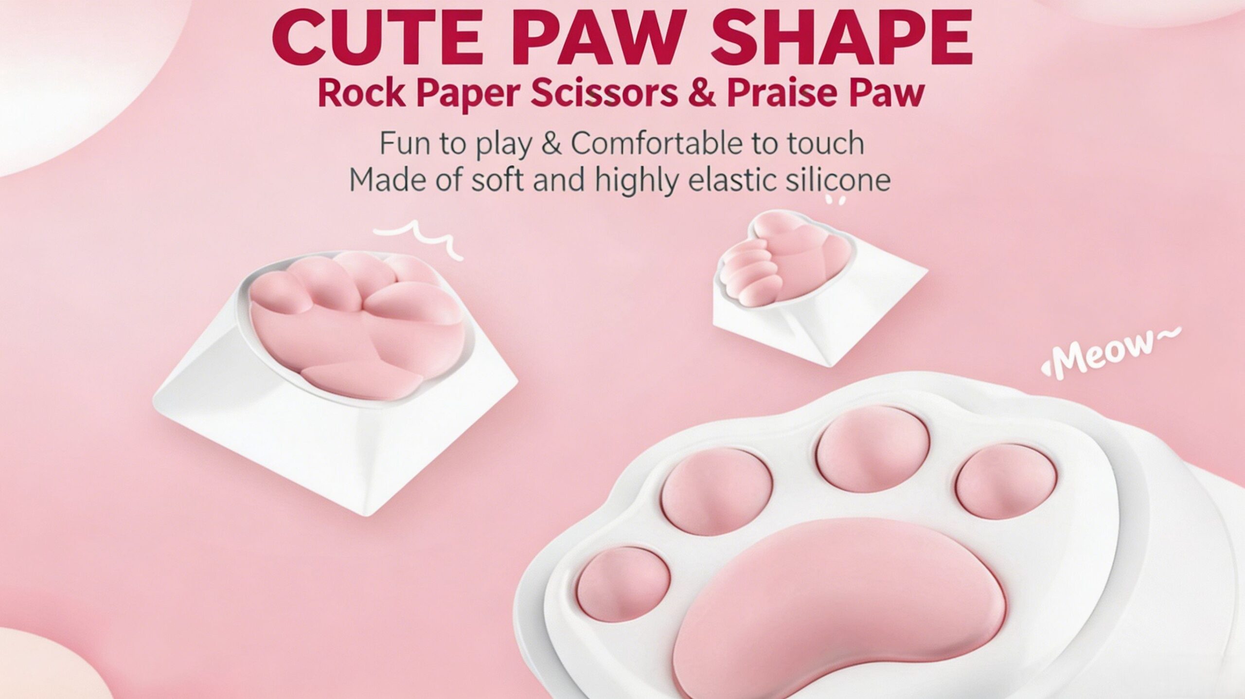 PAYSON Kawaii Cat Themed Keycap