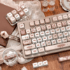 Maorbeng Siamese Cat Themed Keycaps