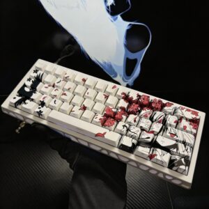 White Fox Mask Girl Full Custom