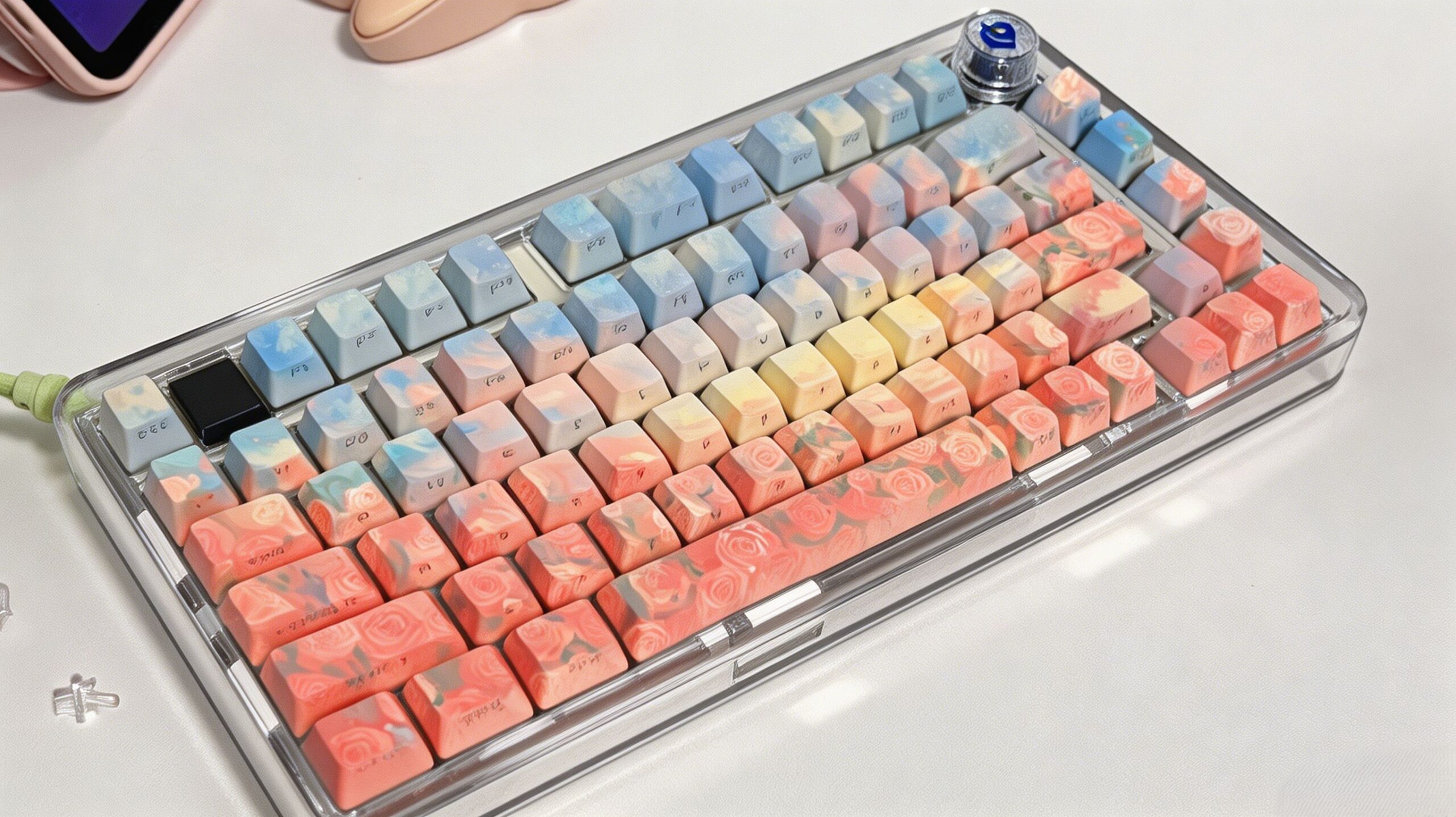 Maorbeng Rose Coast Keycaps