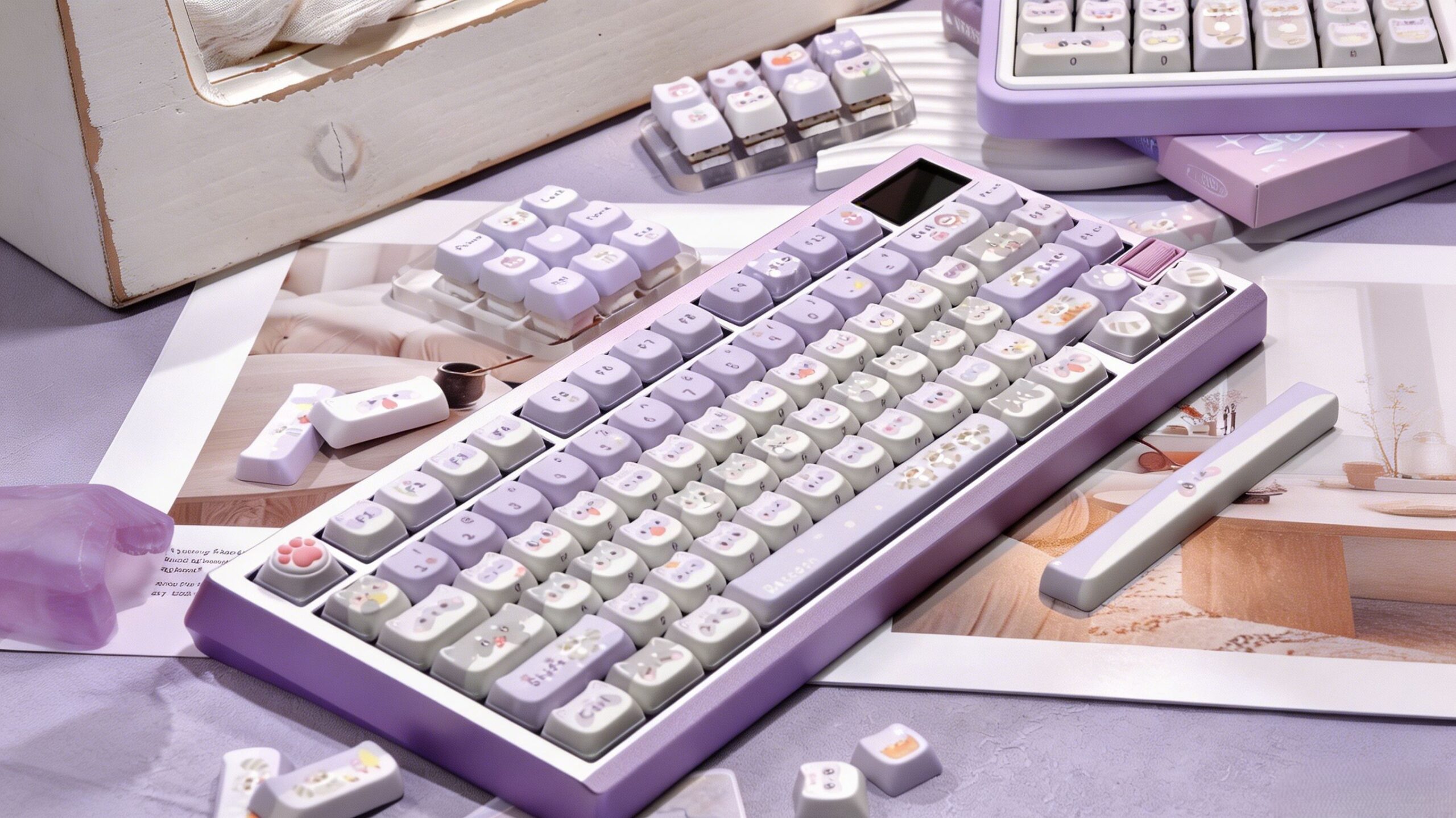 Maorbeng Raccoon Squad Keycaps