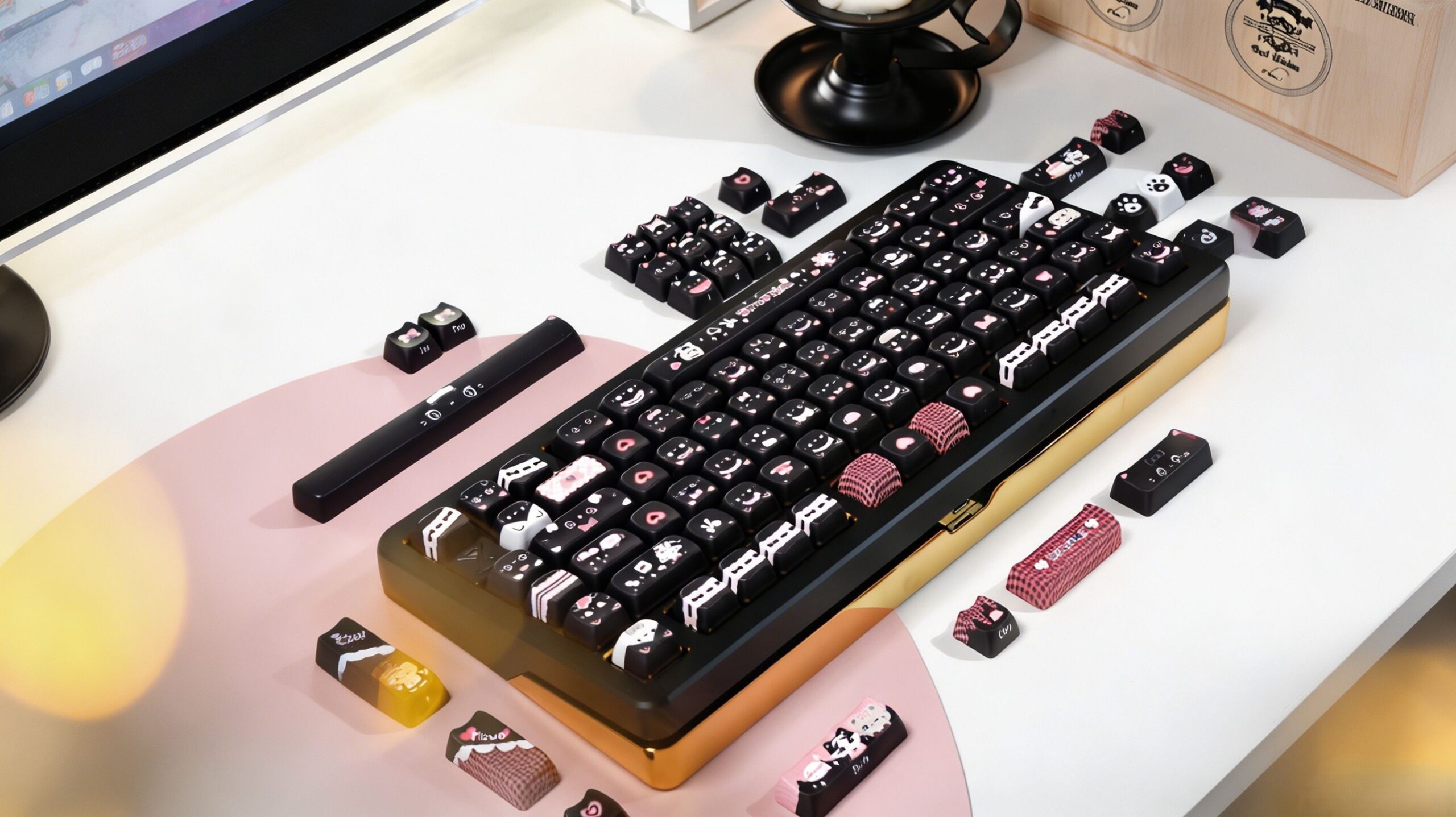 Maorbeng Maid Cat MAO Keycaps