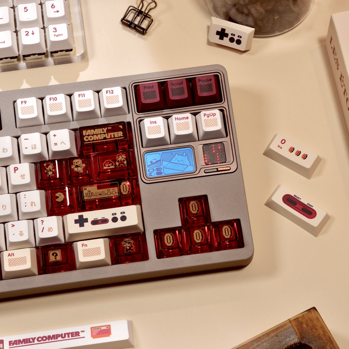Maorbeng Famicom Themed Keycaps