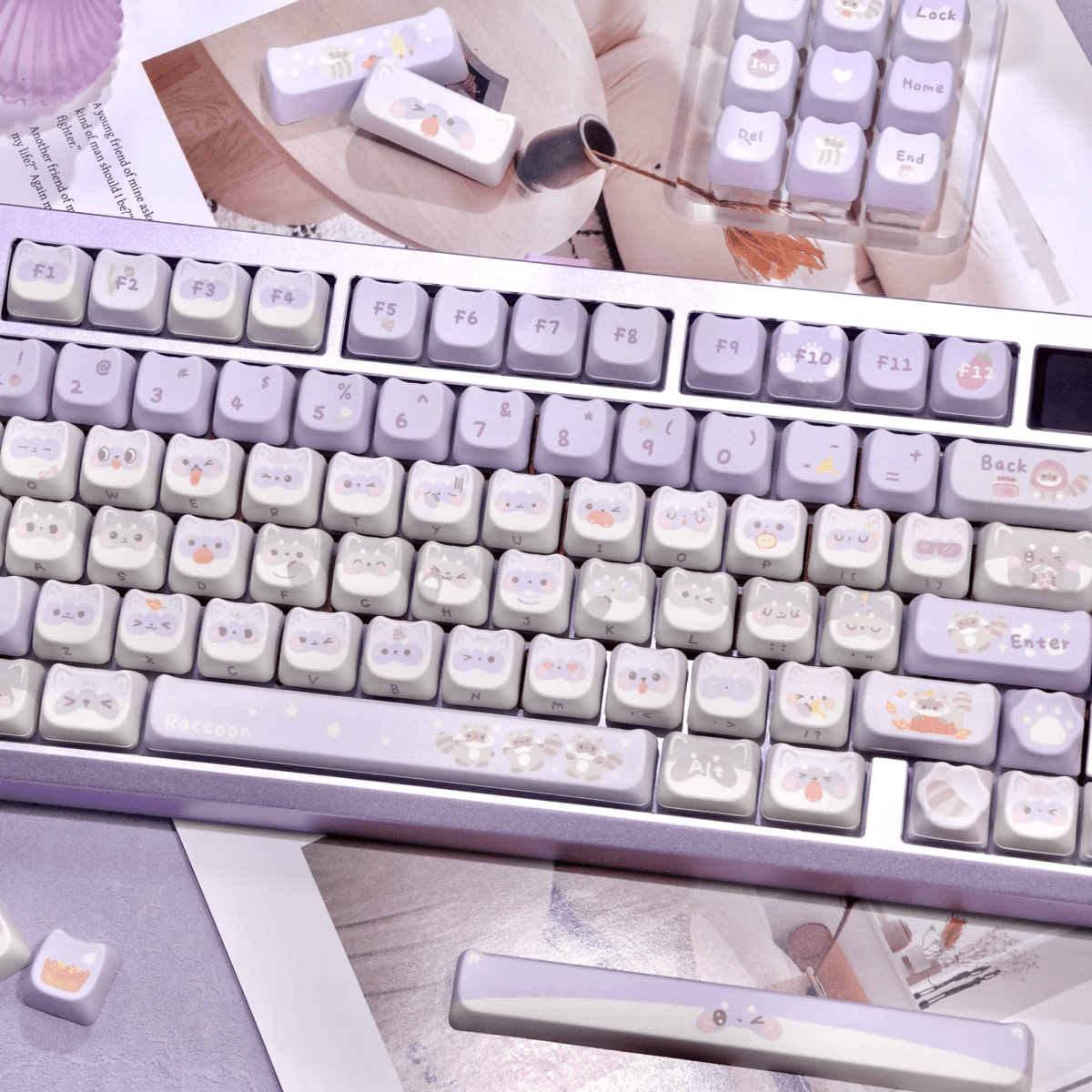 Maorbeng Raccoon Squad Keycaps
