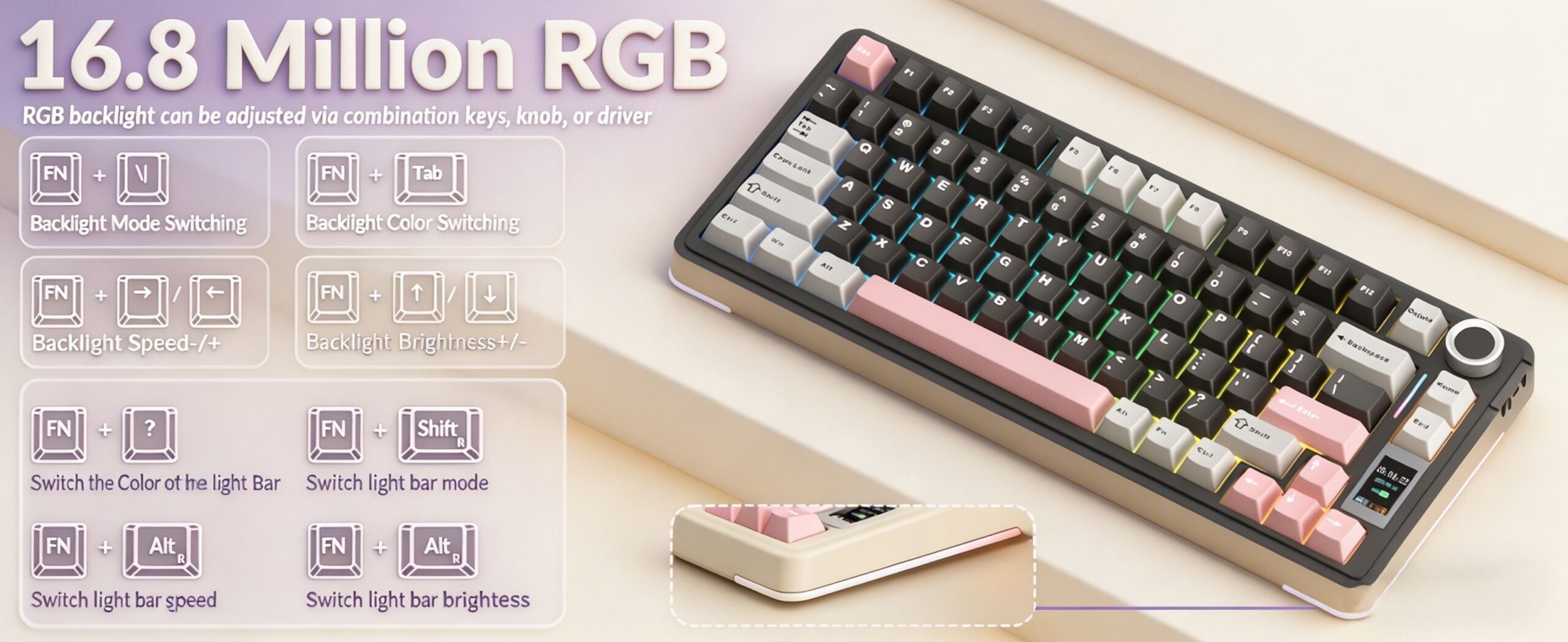 ALUA S75Pro Mechanical Keyboard