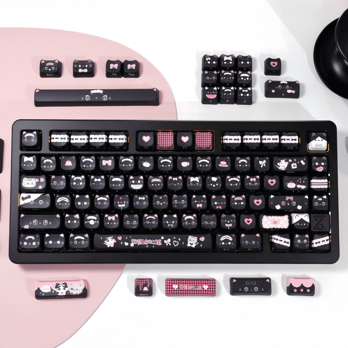 Maorbeng Maid Cat MAO Keycaps