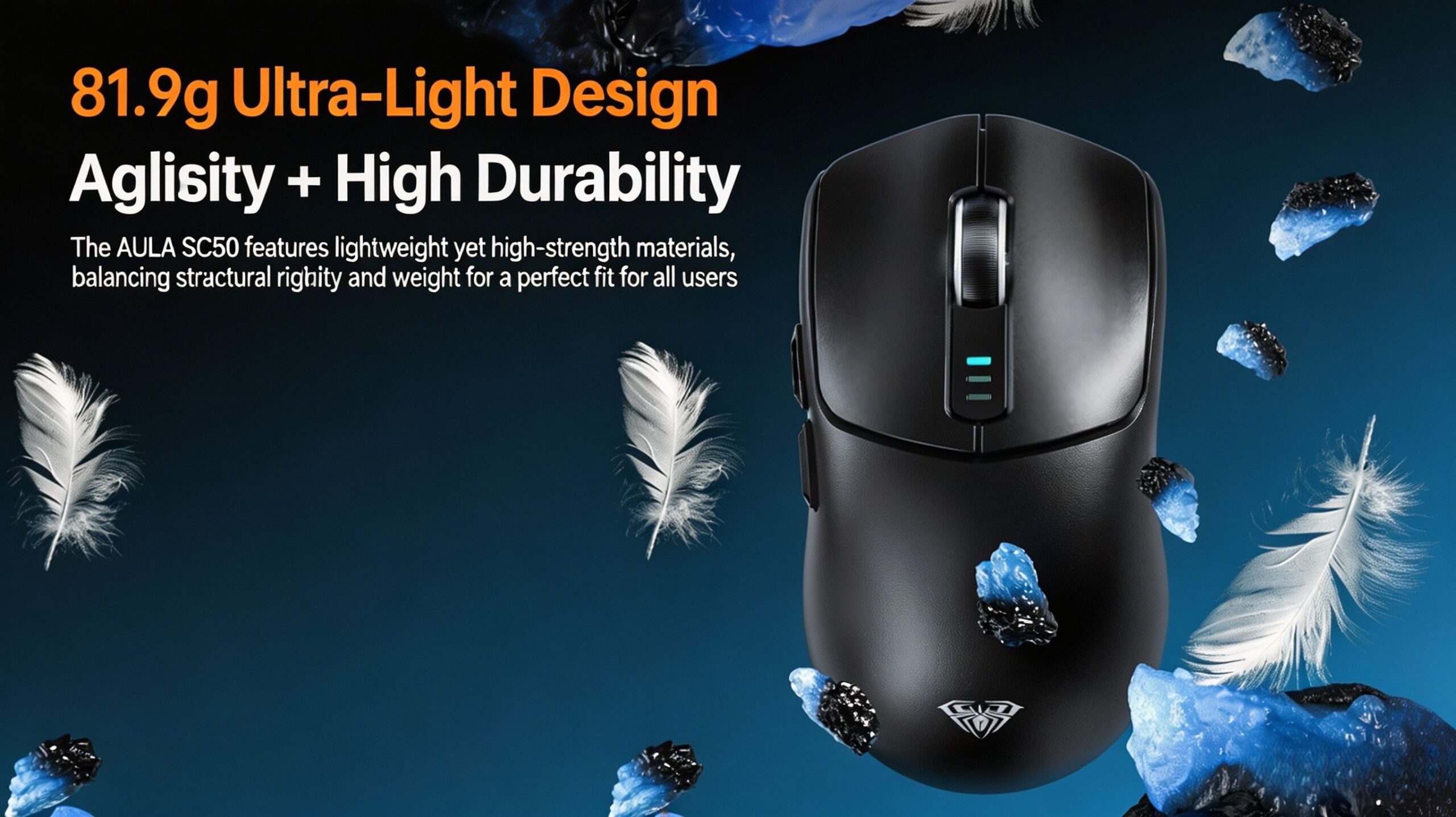 AULA SC580 Wireless Gaming Mouse
