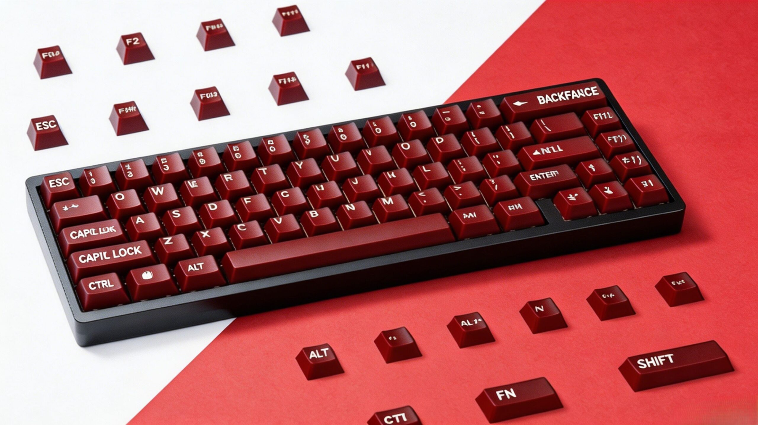 PAYSON Semi-Transparent Keycaps