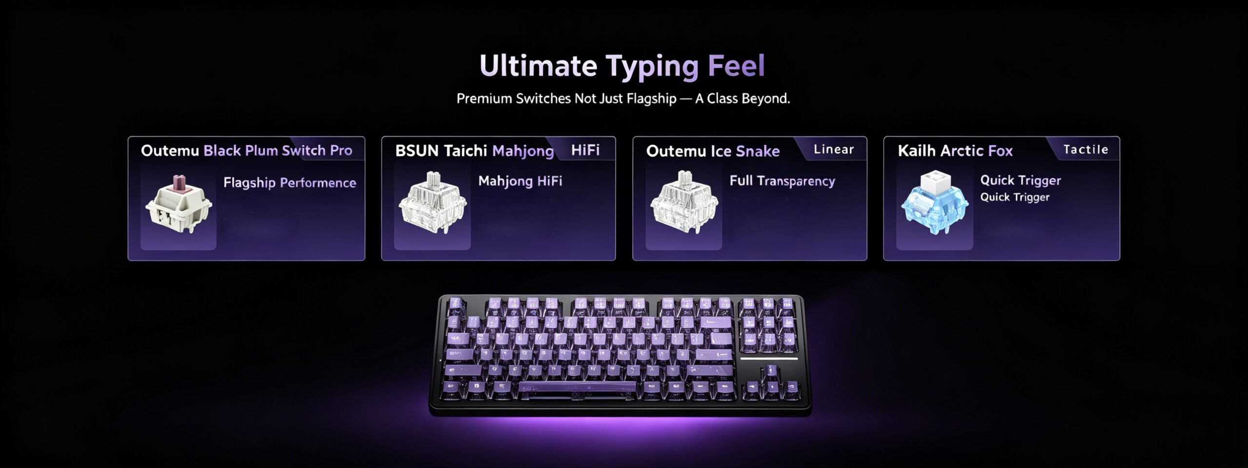 ATK A87 Mechanical Keyboard