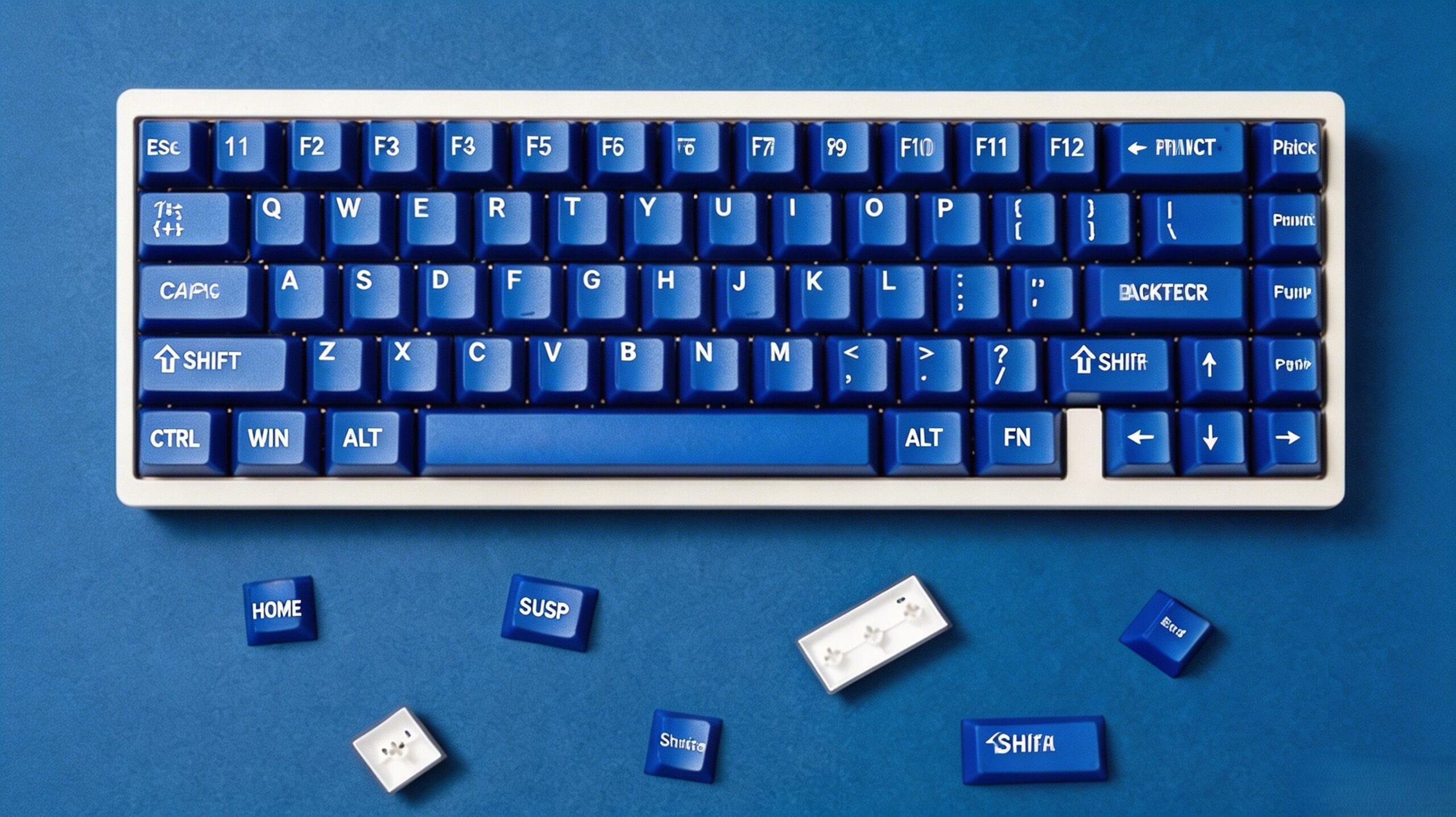 PAYSON Klein Blue Semi-Transparent Keycap