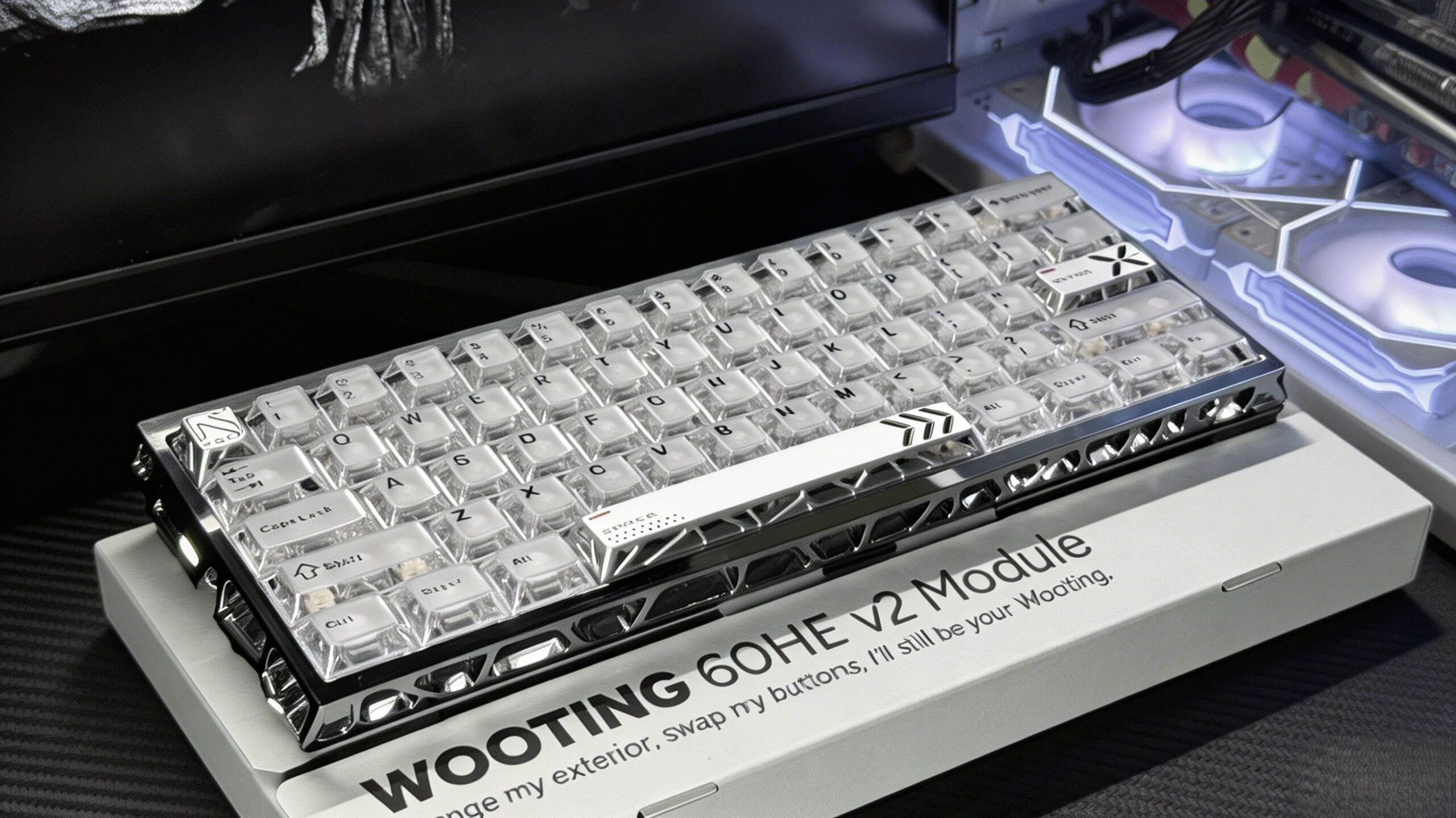 Wooting 60HE V2 Full Mod Custom Keyboard
