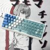Gradient Transparent PC Keycaps