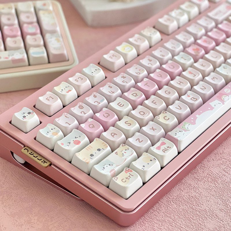 Maorbeng Meow Team Keycaps