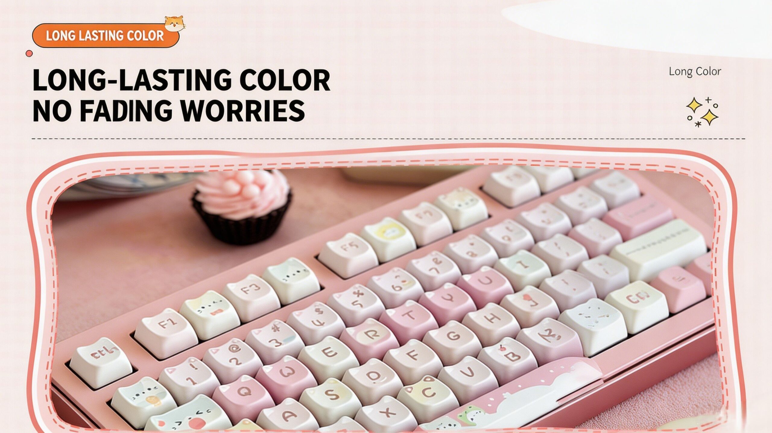 Maorbeng Meow Team Keycaps