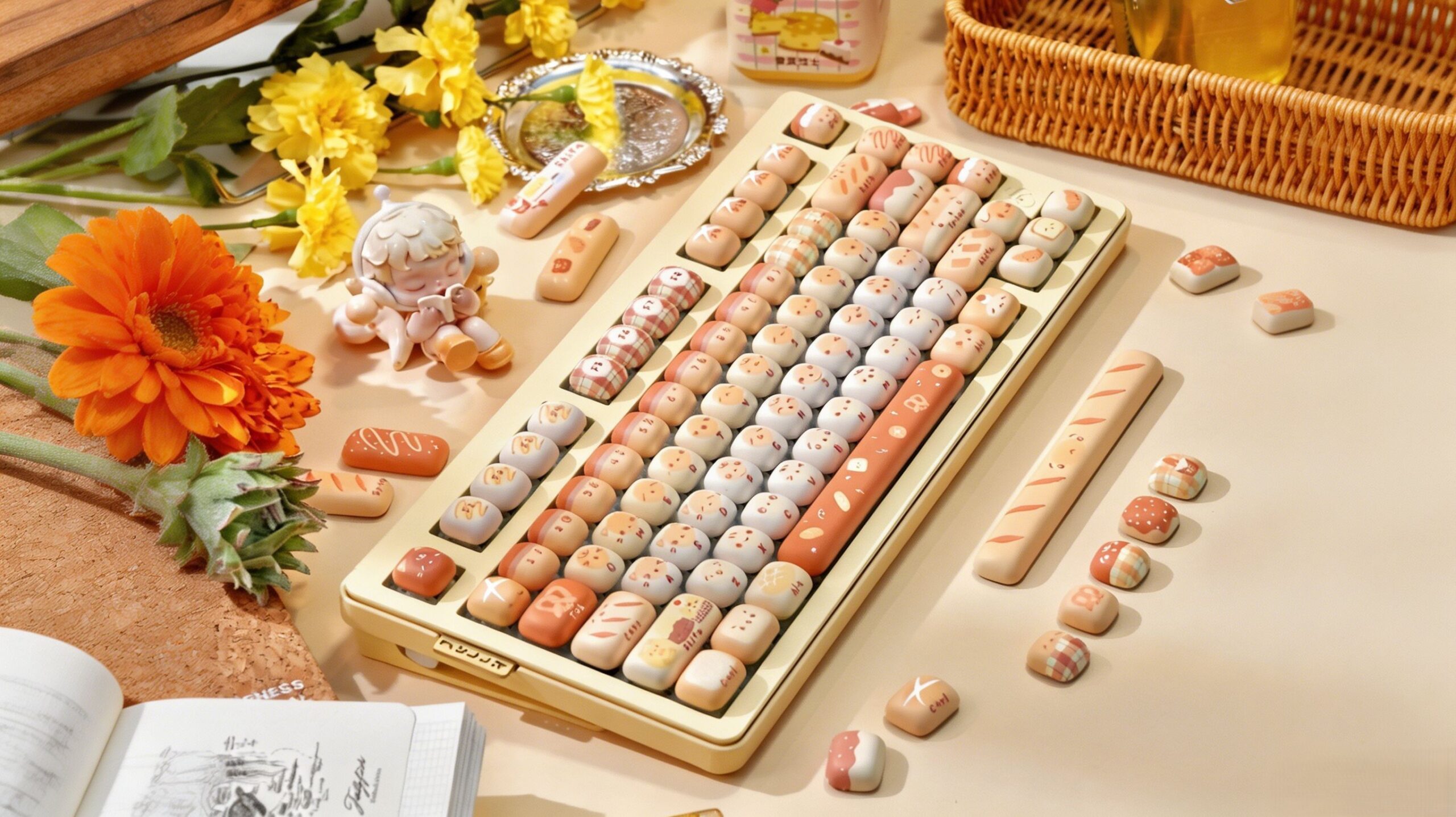 Maorbeng MOG Steamed Bun Keycaps