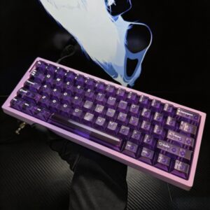 Purple Transparent Amethyst Full Custom
