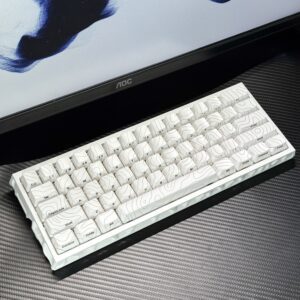 White Contour Aluminum Shell Full Custom
