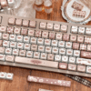 Maorbeng Siamese Cat Themed Keycaps
