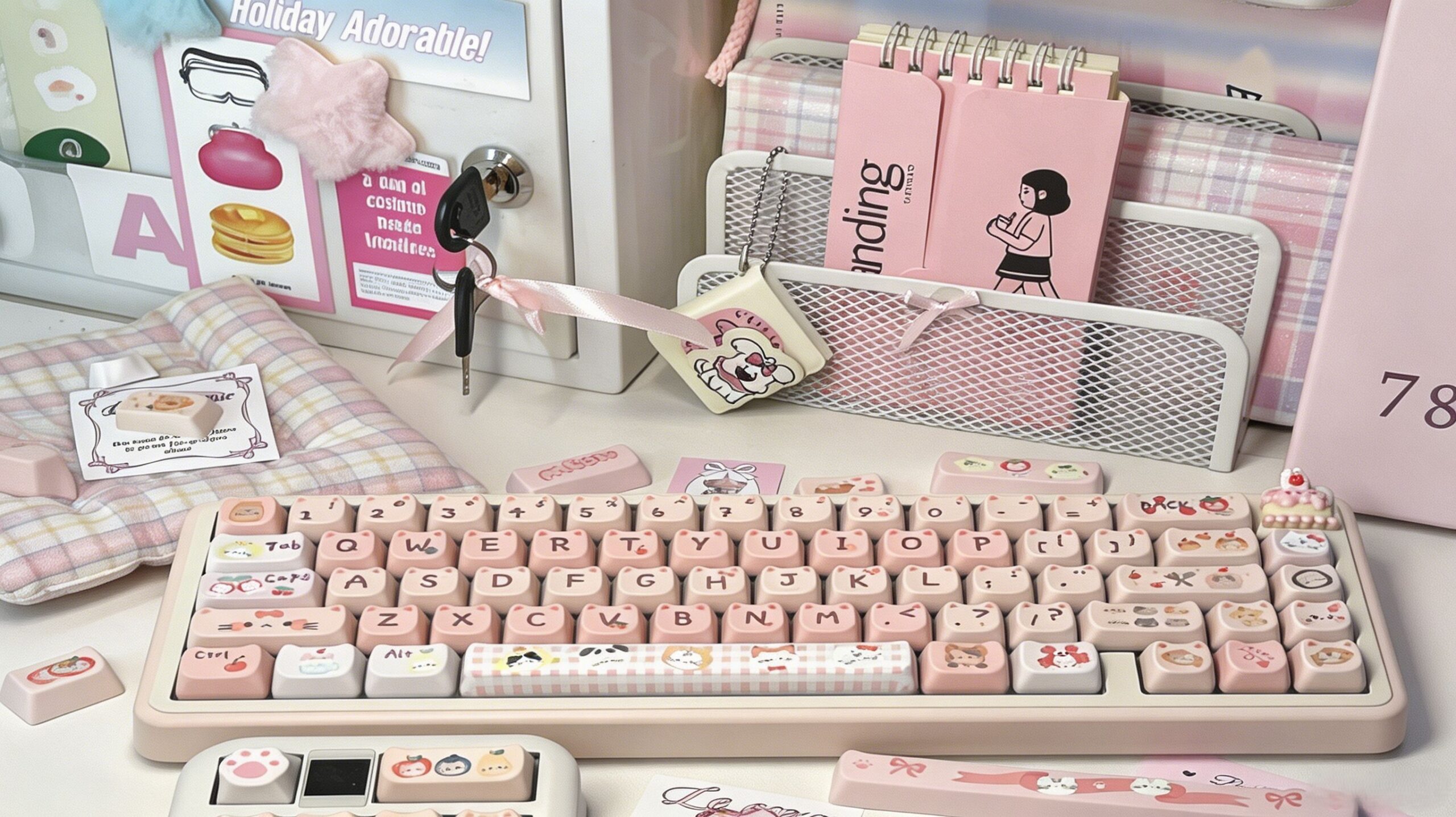 Maorbeng Mew Mew Hood Keycaps